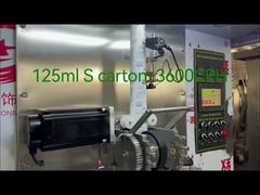 125ml carton aseptic filling machine