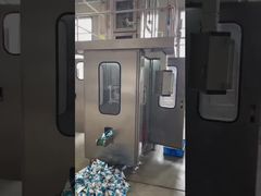 Laminated paper stick and triangular shapes filling machine