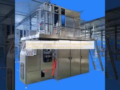 Superior Performance Milk Cartons Fill and Seal Machine CH-6000B with SUS304 Material 125ML Cartons