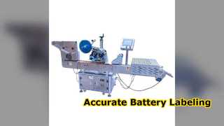 Automatic Labeling Machine for Batteries