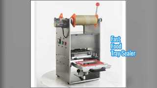 Fast Food Tray Sealer DF250T Speed & Stability