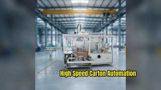 CHIC CH 05 High Speed Automatic Carton Forming Machine
