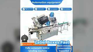 Automatic Labeling Machine for Boxes