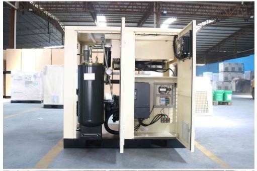 37kw Small Rotary Portable Screw Air Compressor 28L 6.2m3/Min Boss Air End