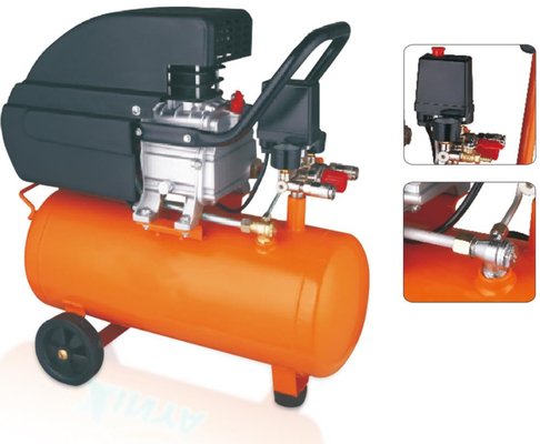 19 M3/min 116psi/8bar Capacity Direct Drive Air Compressor With Dual Gaugesv Thermal Design 2HP/2.5HP 1.5KW 50L