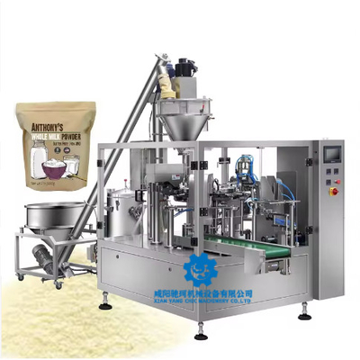 Automatic Pouch Powder Packing Machine for Food Doypack Filling Coffee Milk