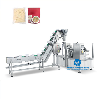 Special-Shaped Bag Semi-Automatic Packaging Machine with Bowl Elevator and Manual Cutting