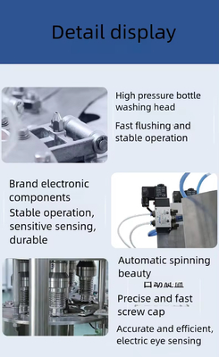 Automatic Complete 5 Gallon Drinking Water Production Line Machine for Industrial