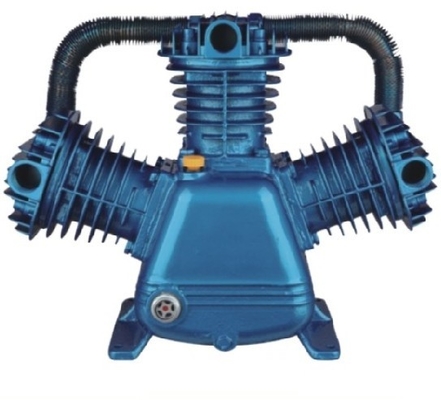 Low Maintenance Reciprocating Piston Compressor head 10HP Water Cooled 60DB Noise Level Cylinder three