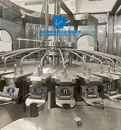 Automatic Bottled Pure Water Package Machine Rotary Three In One