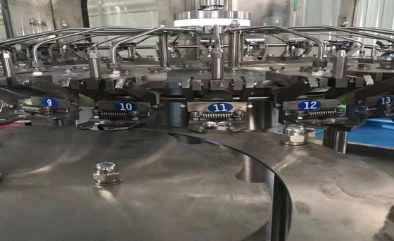 Automatic Rotary 3 In 1 Pet Plastic Bottle Filling Machine For Purified Pure Mineral Spring Drinking Water
