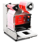 Easy Operation Electric Semi Automatic Table Tray Sealing Machine For PP Plastic Sealing Tray