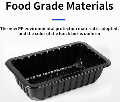 Food Preservation Master Hot Meal Tray Sealing Machine Fast Food Tray Lunch Box Sealing Packaging Machine