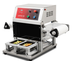 CE Certified Food Tray Sealing Machine Manual Heat Tray Sealer Packaging Wrapping Machines