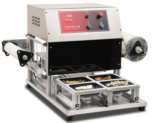 CE Certified Food Tray Sealing Machine Manual Heat Tray Sealer Packaging Wrapping Machines