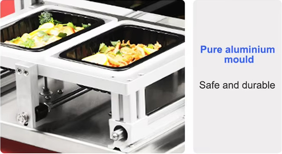 CE Certified Food Tray Sealing Machine Manual Heat Tray Sealer Packaging Wrapping Machines