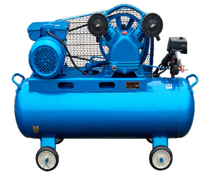 Used Mine Air Compressor Set , 8 Bar Pressure Mining Industrial Reciprocating Piston Compressor