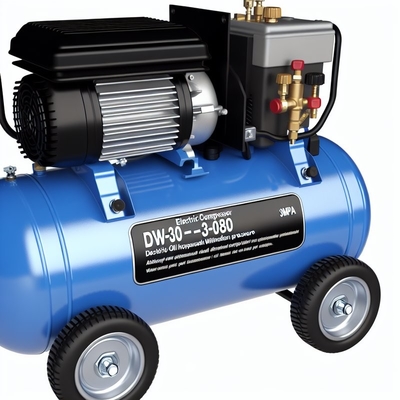 Electric Air Compressor Head DW-3080 with Synthetic Oil 3 HP Horsepower 0.8Mpa Pressure