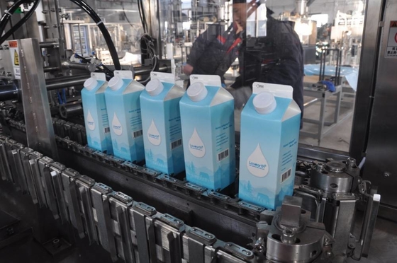 Intact Stainless Steel 304 Automatic Cartoning Machine for Milk Beverage Water Wine Detergent Sauce