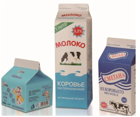 Stainless Steel 304 Beverage Carton Fill And Seal Machine For Milk Beverage Water Wine Packaging