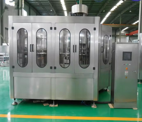 Roller Sealing Multi-Head Bottles Filling And Caps Sealing Packing Machine For Production