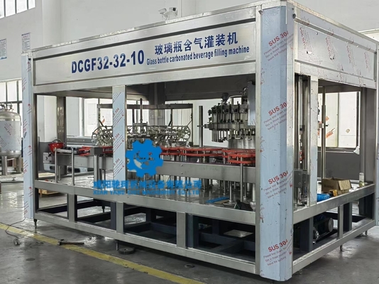 Roller Sealing Multi-Head Bottles Filling And Caps Sealing Packing Machine For Production