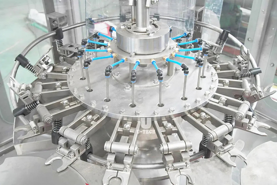 4500 Bottles Per Hour Stainless Steel Fill and Seal Roller Sealing Machine With CE ISO9001