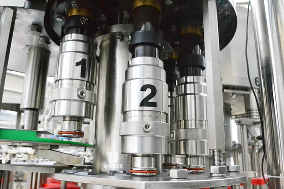 4500 Bottles Per Hour Stainless Steel Fill and Seal Roller Sealing Machine With CE ISO9001
