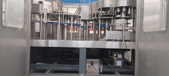 Touch Screen BFS-4500 Fill Seal Machine For 50-500ml Bottles/Cans