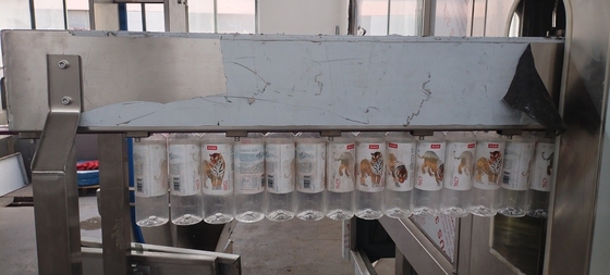 Touch Screen BFS-4500 Fill Seal Machine For 50-500ml Bottles/Cans