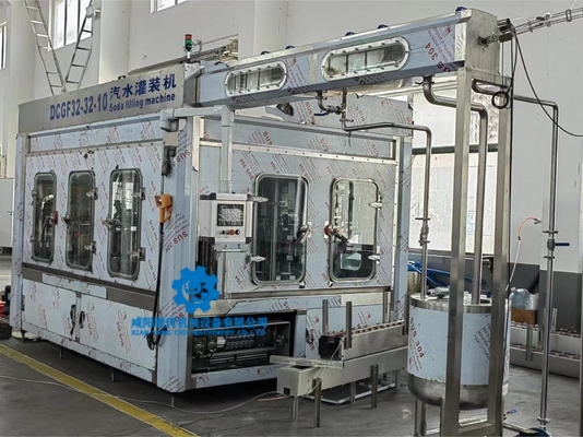 Stainless Steel Touch Screen Bottles Fill Seal Machine Safety Features Roller Sealing Technology