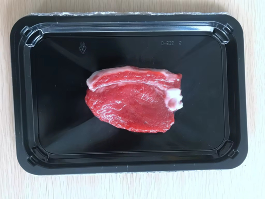 Manual Food Fresh Meat Vacuum Skin Packaging Machine Food Tray Sealing Machine