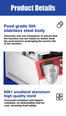Modified Atmosphere Tray Vacuum Sealer Packaging Machine Food Meat Freshness Tray Sealing Machine
