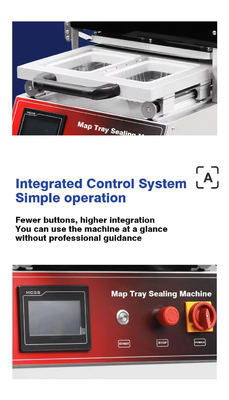Modified Atmosphere Tray Vacuum Sealer Packaging Machine Food Meat Freshness Tray Sealing Machine