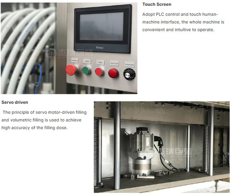 Bottled Drink Fill Seal Packing Machine With PLC Control System 4500 Bottles/cans Per Hour