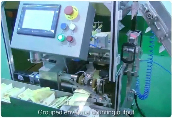 Model DXD05CW180 Envelope Packing Machine 5 Bags Output in One Group