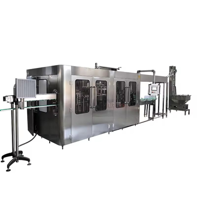 CE Certified Stainless Steel Filling Machine 50-500ml Volume 2.5kW Power Roller Sealing
