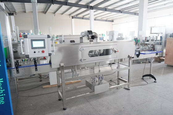 Automatic Horizontal Wrap Around Shrink Sleeve Label Seaming Machine for Plastic Bottle