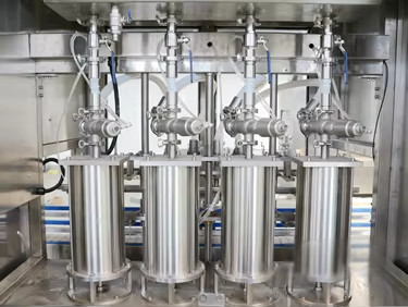 Full Automatic Liquid Liner Filling Machine for Syrup/Fruit Wine/Edible Oil Design