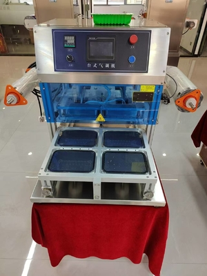 640 Trays/min Production Capacity 200ml Cup Sealing Machine for Filling and Sealing