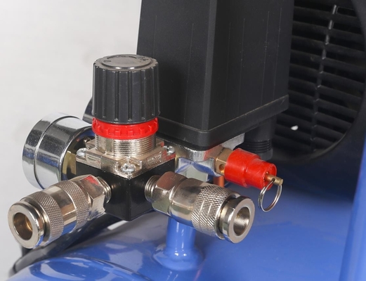2.5 HP 115 PSI Permanent Magnet Motor Air Compressor With Dual Gauges And Thermal Overload Protection