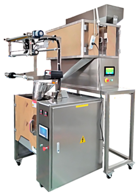 Full Automatic Rice / Grains / Nut / Fruit Sachet Packaging Machine With 4-Head Electric Weigher