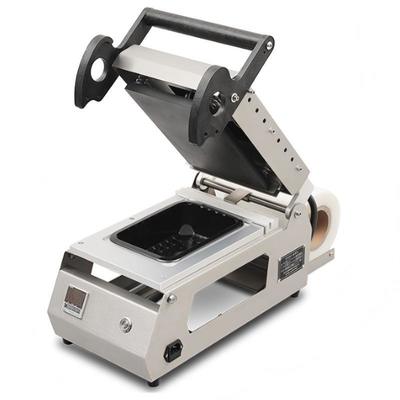 304 Stainless Steel Electrically Heated Manual Tray Sealing Machine with 1 Year Warranty