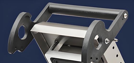 304 Stainless Steel Manual Tray Sealing Machine with Adjustable Temperature Circle-cut Design for Labor-saving Fast Food Packaging