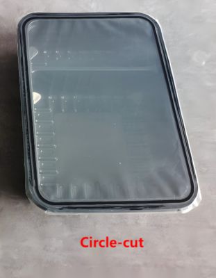 304 Stainless Steel Manual Heat Sealer Machine with Adjustable Temperature CE Certified for Food Tray Sealing