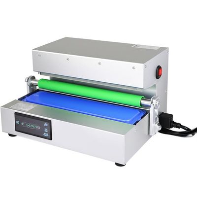 Small Portable Plastic Material Container Sealer Heat Meal Food Tray Sealer Machine For Food Tray Packing Manual Tray Sealing Machine Compact Design for Food Packaging