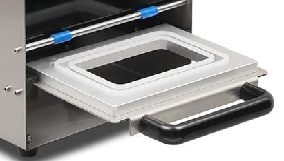 Plastic Material Tray Electric Sealer DF250T High Quality Semi-Automatic Fast Food Box/Tray Sealer Machine