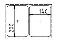 Plastic Tray Vacuum Skin Sealing Machine Hand Press Skin Sealing Machine DQ230VST  Fast Food Box/Tray Sealing Machine