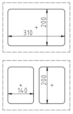 Factory Direct Automatic Vertical Vacuum Skin Sealing Machine DQ305VSL Food Seafood Meat Food Container Sealing Machine