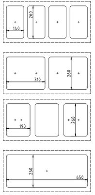 Automatic Continuous Vacuum Skin Displacement Chain Plastic Tray Sealer DQ730AT-V High Quality Tray Sealer Machine